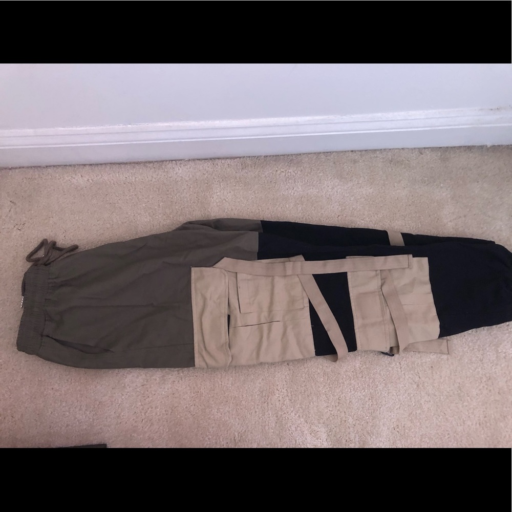 Fashion Nova Multi-Colored Cargo Pants